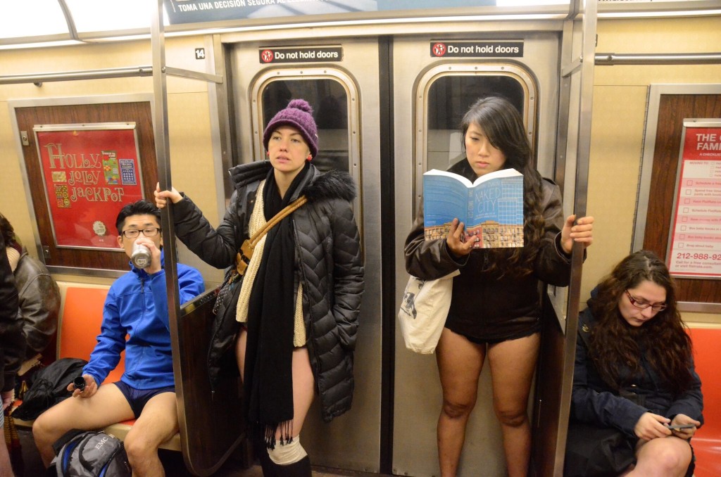 No Pants Subway Ride-6