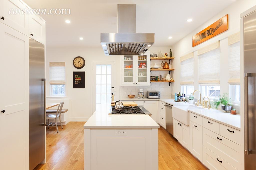 112 Marlborough Road, kitchen, victorian, ditmas park, dining room, 