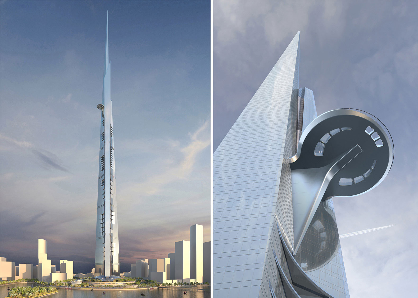 Jeddah Tower designed by Adrian Smith & Gordon Gill