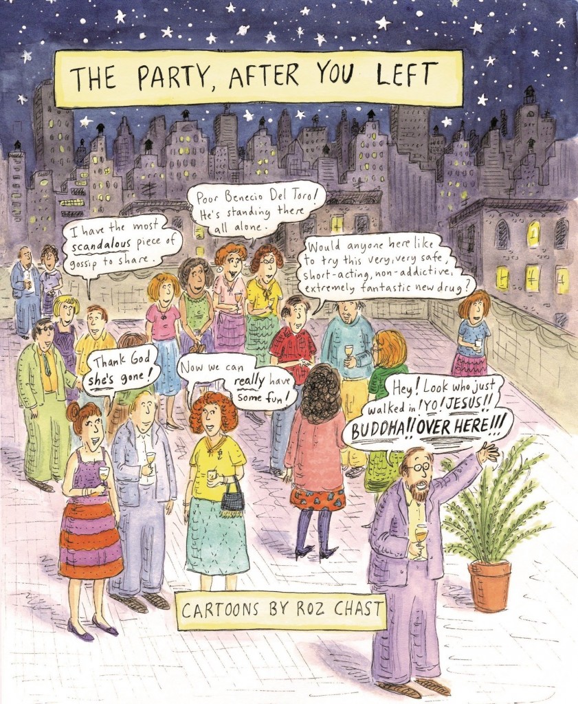 the party after you left rooftop cartoon roz chast