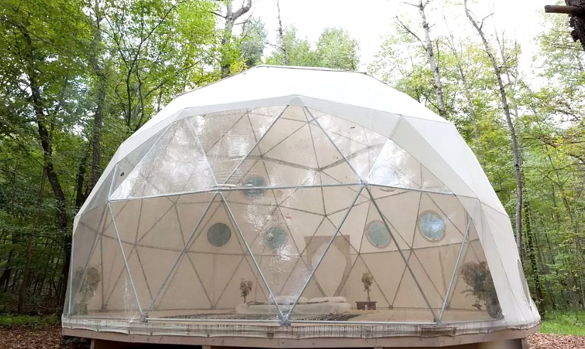Catskills Geodesic Dome, dome homes, Catskills rentals, Catskills camping, upstate glamping