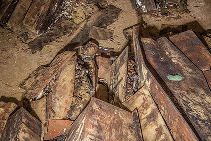 Yet Another Burial Vault Uncovered Near Washington Square Park, Comes Filled With Coffins