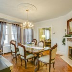40-27 166th Street, dining room, fireplace, flushing, queens house