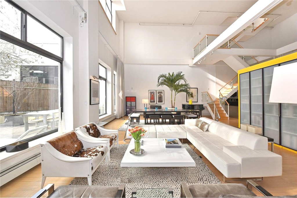 $6M Newswalk Duplex Loft Has a Private Screening Room