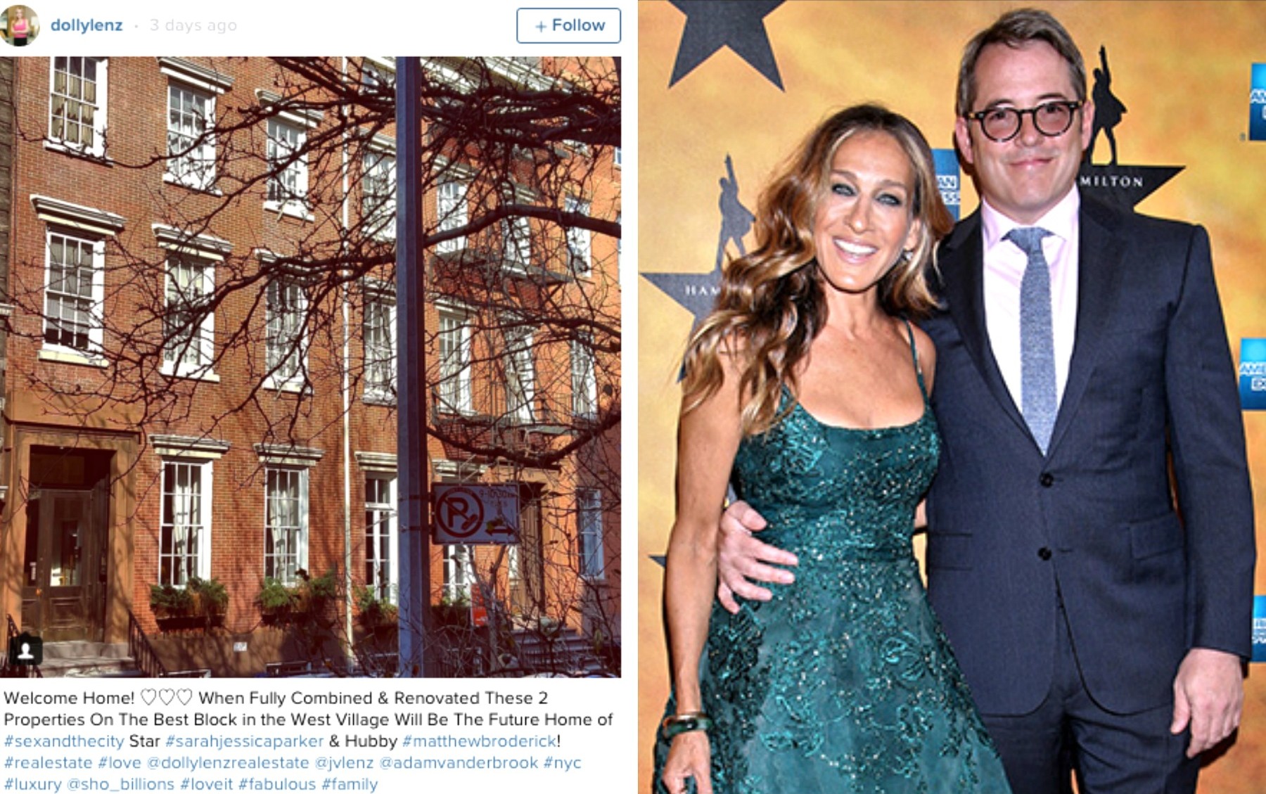 Looks Like Sarah Jessica Parker Is Combining Two West Village Townhouses