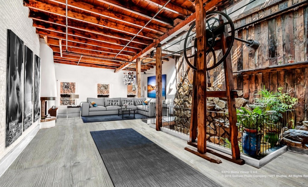 $9.5M LES Carriage House With a Waterfall Was Once the Home of a German Sausage Dynasty