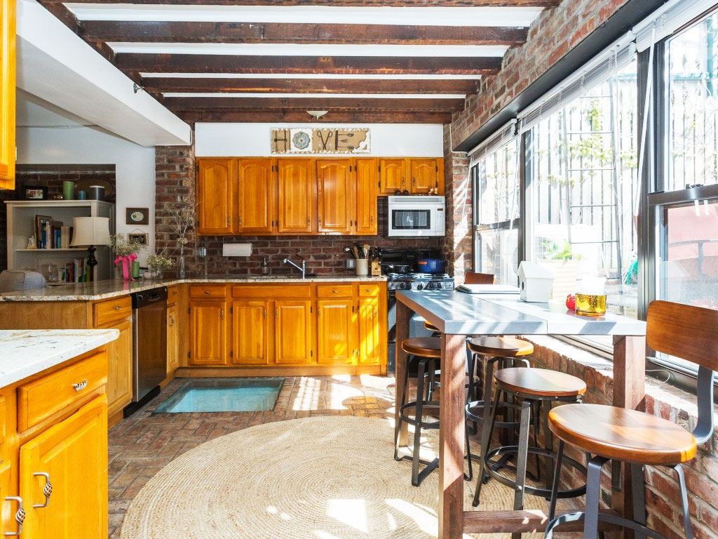 $5K/Month Carroll Gardens Duplex in a Former Wine Cellar Has Plenty of Personality