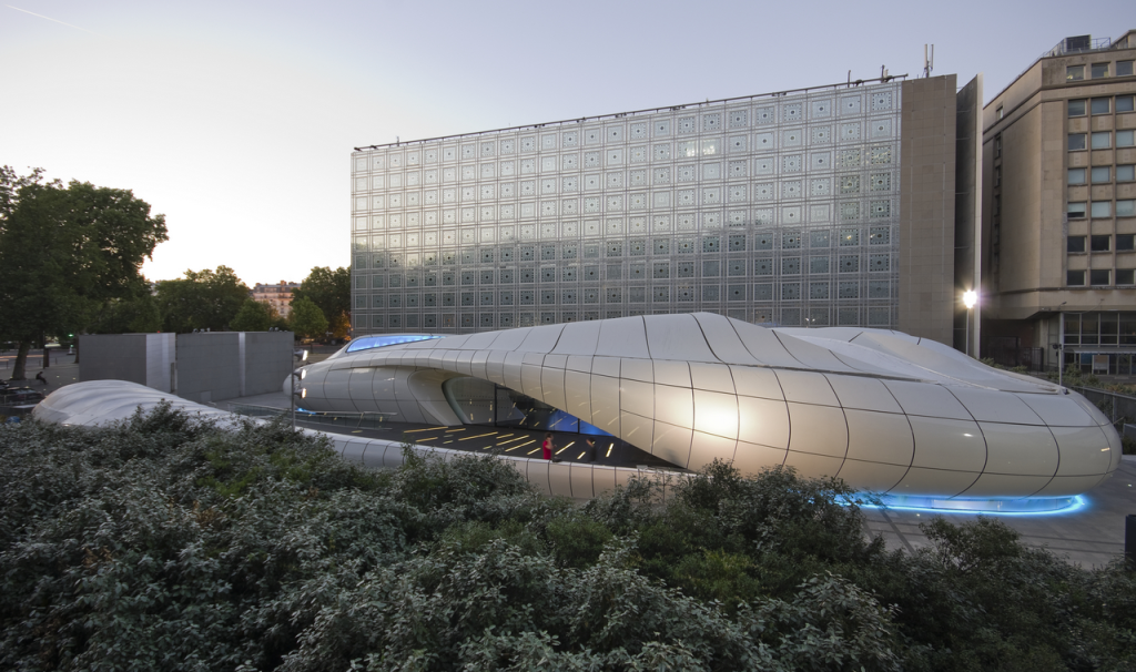 Chanel Mobile Art Pavilion, Zaha Hadid, public art projects, starchitecture