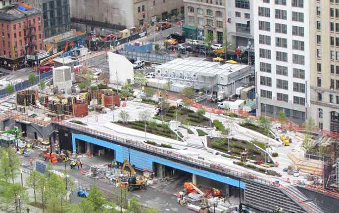 The World Trade Center’s Elevated Liberty Park Will Open This Summer