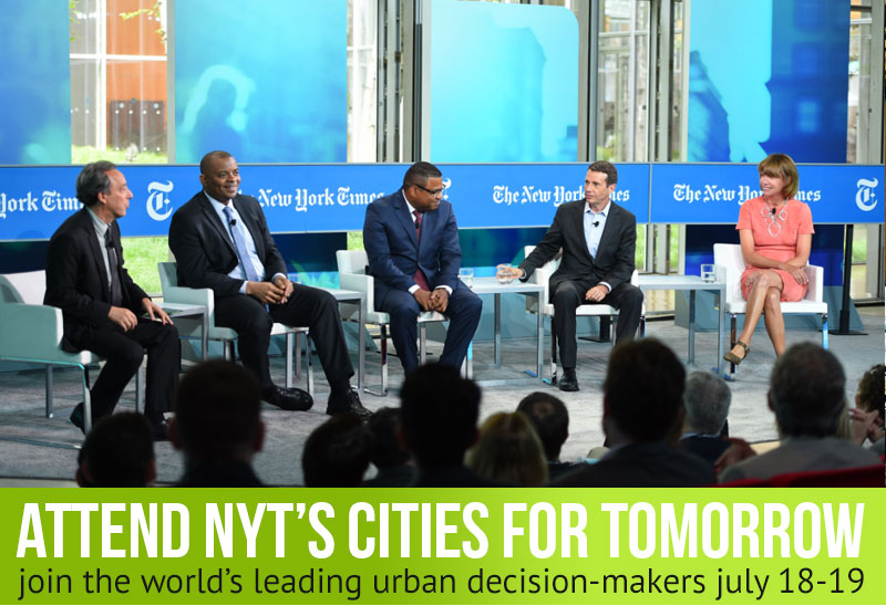Join the World’s Leading Urban Decision-Makers at the NYT’s Cities for Tomorrow Conference