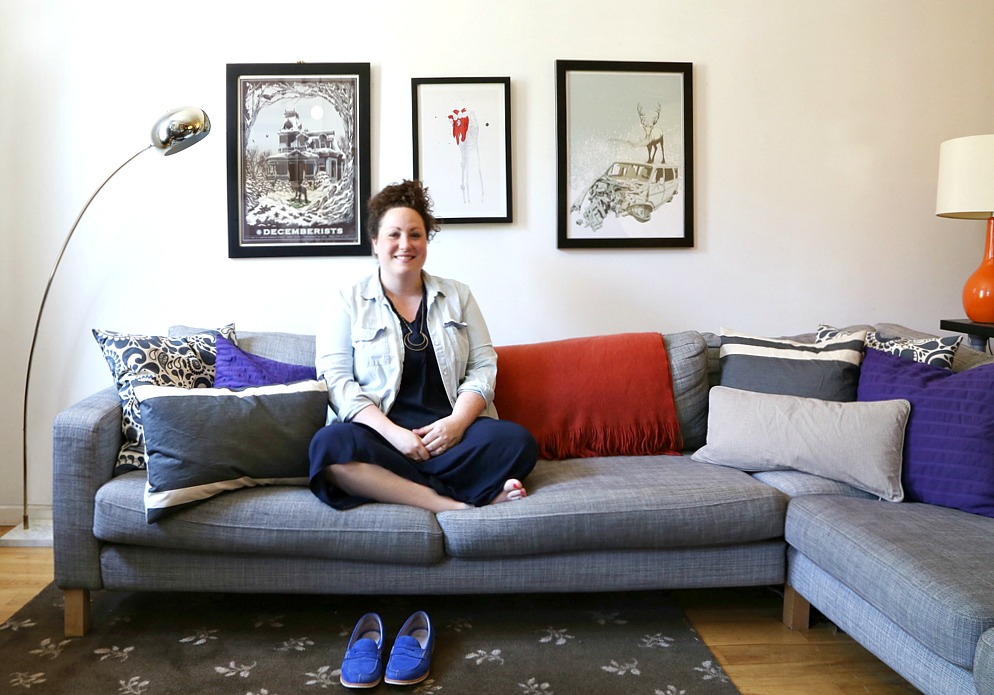 Where I Work: Inside prop stylist Courtney Dawley’s quirky, colorful Greenpoint workspace