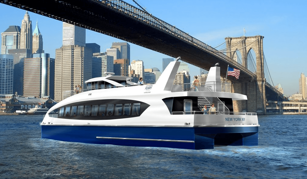 Construction has officially begun for citywide ferry system; first boats to arrive in 2017