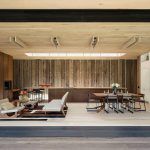 Amagansett, Bates Massi Architects, Elizabeth II, dining room, living room