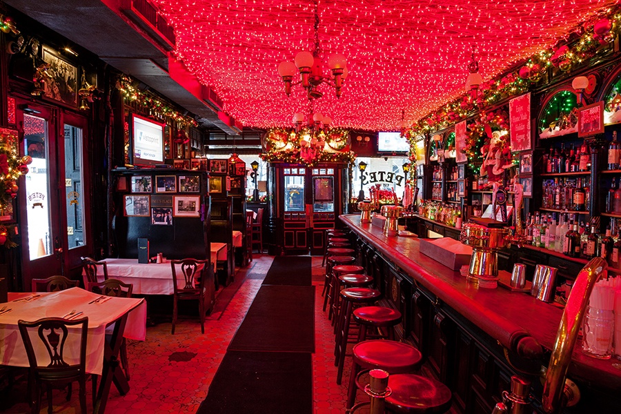 Pete's Tavern, oldest bar NYC, O. Henry NYC, historic speakeasy NYC, James and Karla Murray