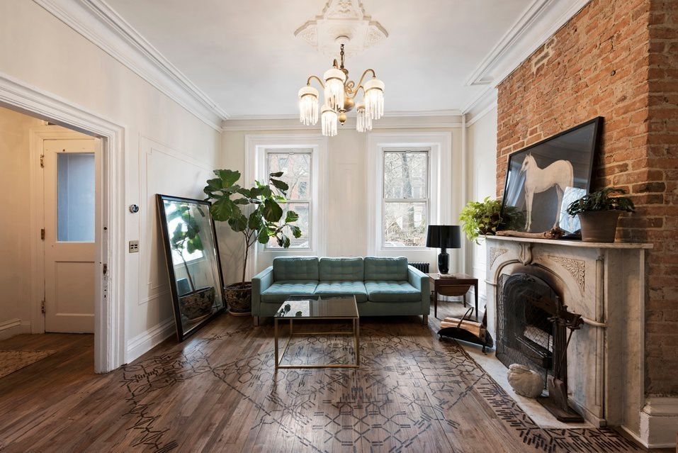 119 Vanderbilt, Clinton Hill, townhouses, Lake Bell, Celebrities, Cool listings, Wallabout, historic homes, outdoor spaces, interiors