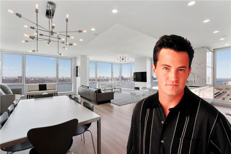 Matthew Perry checks out a sleek $25K Midtown West rental