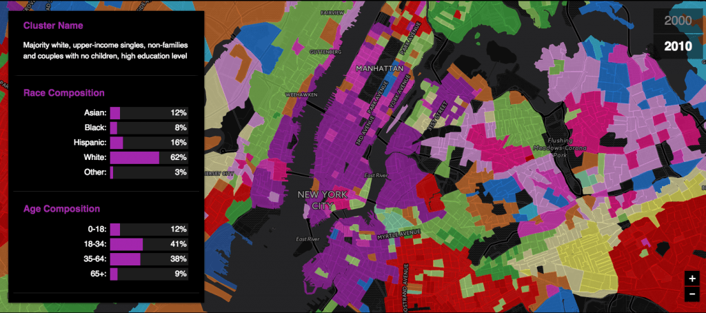 MAP: See how demographics have shifted in every NYC neighborhood over 10 years