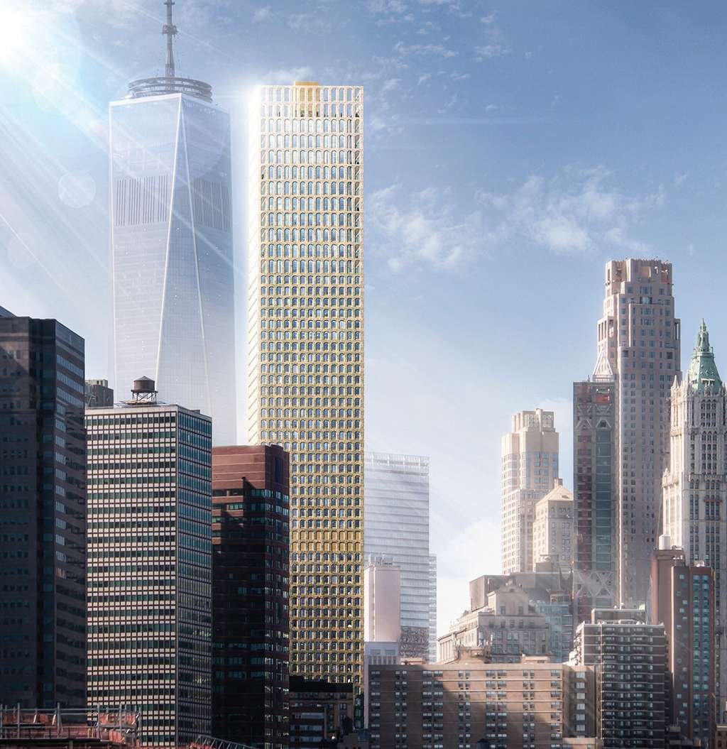 REVEALED: Early studies of David Adjaye’s Wall Street Tower, his first skyscraper in NYC