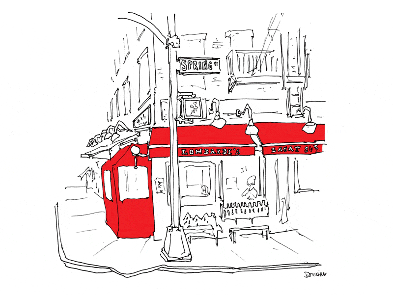 The Urban Lens: Artist and food writer John Donohue is drawing every restaurant in NYC