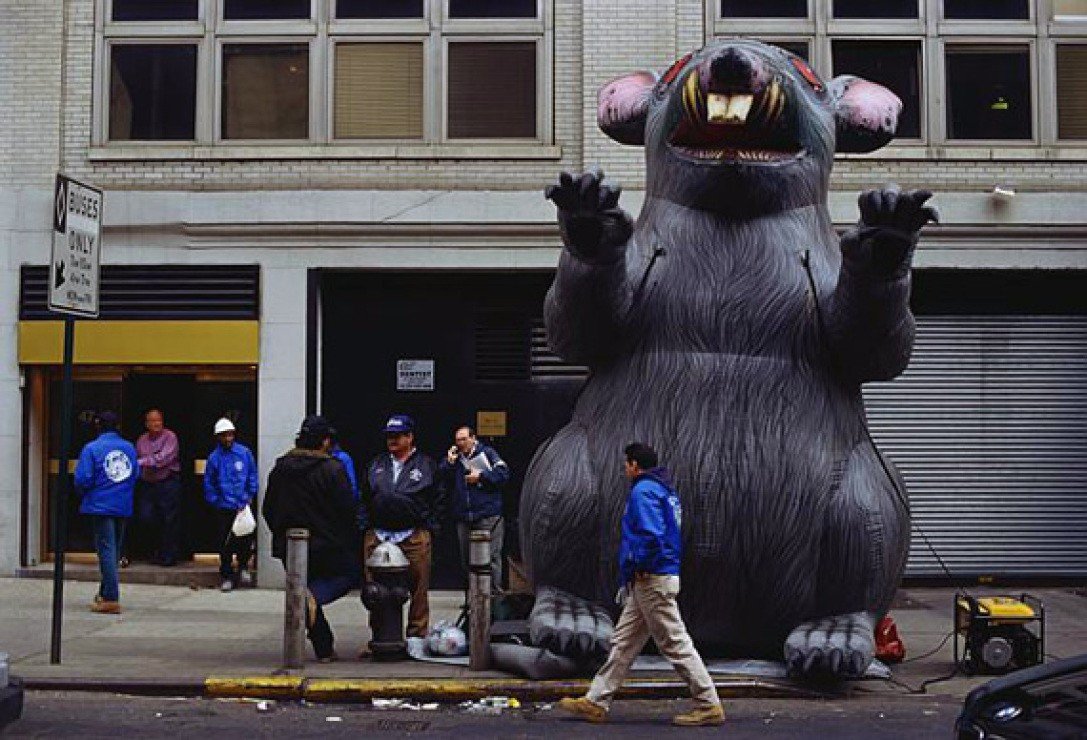 The story behind ‘Scabby the Rat,’ NYC’s symbol of unionized labor