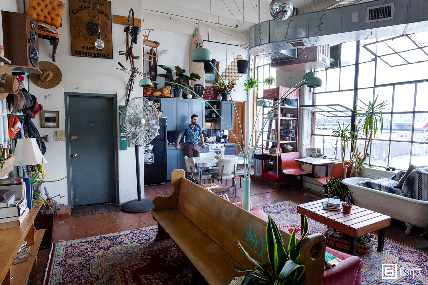 My 900sqft: Artist Ehren Shorday adorns his Bushwick loft with ‘trash’ and treasures