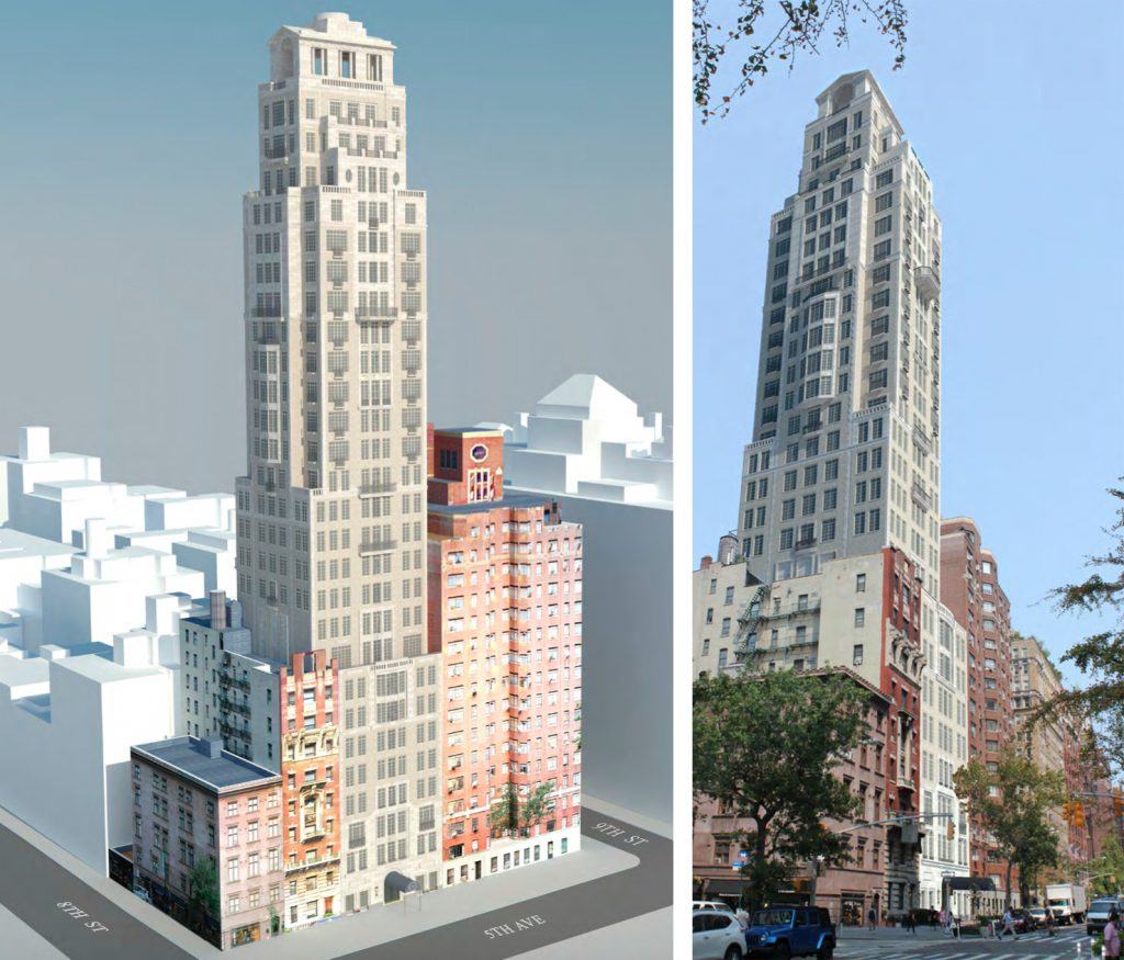 First look at proposed Greenwich Village tower by Robert A.M. Stern