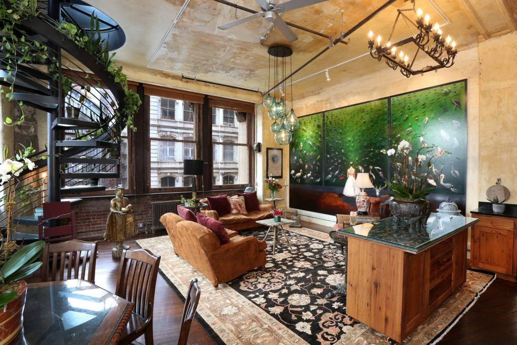 $6.25M Flatiron loft’s bohemian-luxe style reflects its owner’s international flair