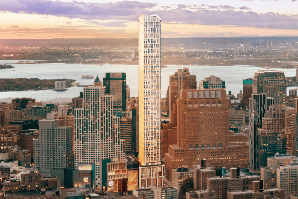 Extell’s first outer-borough skyscraper, Brooklyn Point, gets new renderings
