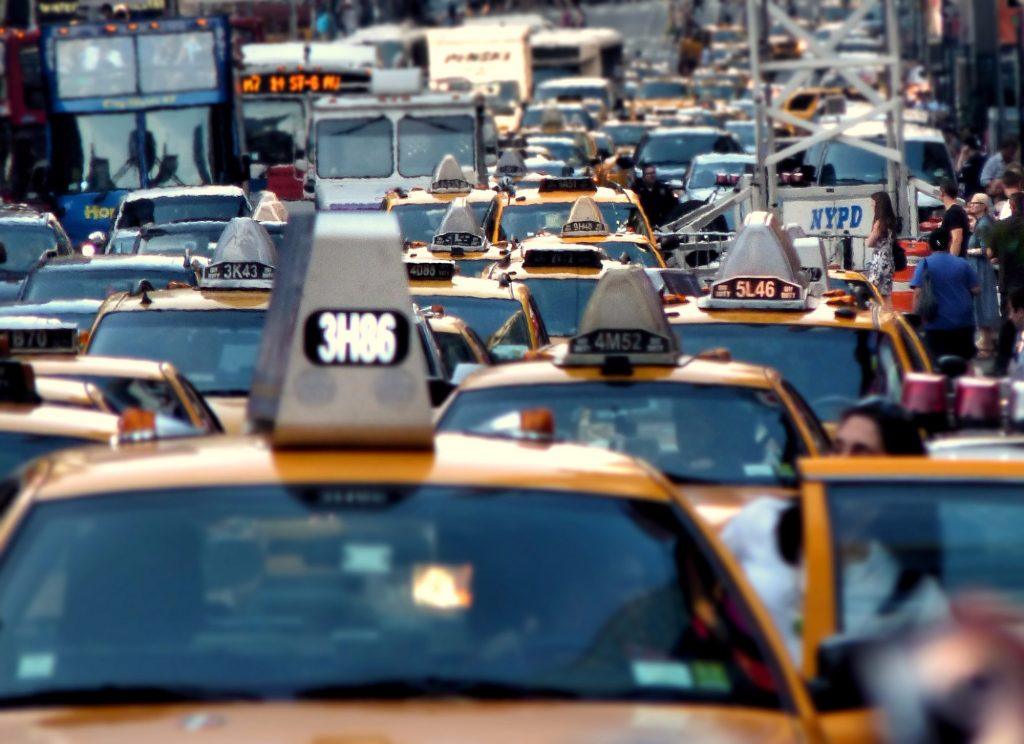 Starting in January, it will cost $5.80 just to sit in a yellow cab in parts of Manhattan