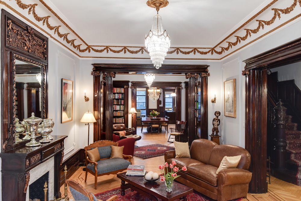 Lavish Renaissance Revival brownstone just outside Prospect Park asks $6M