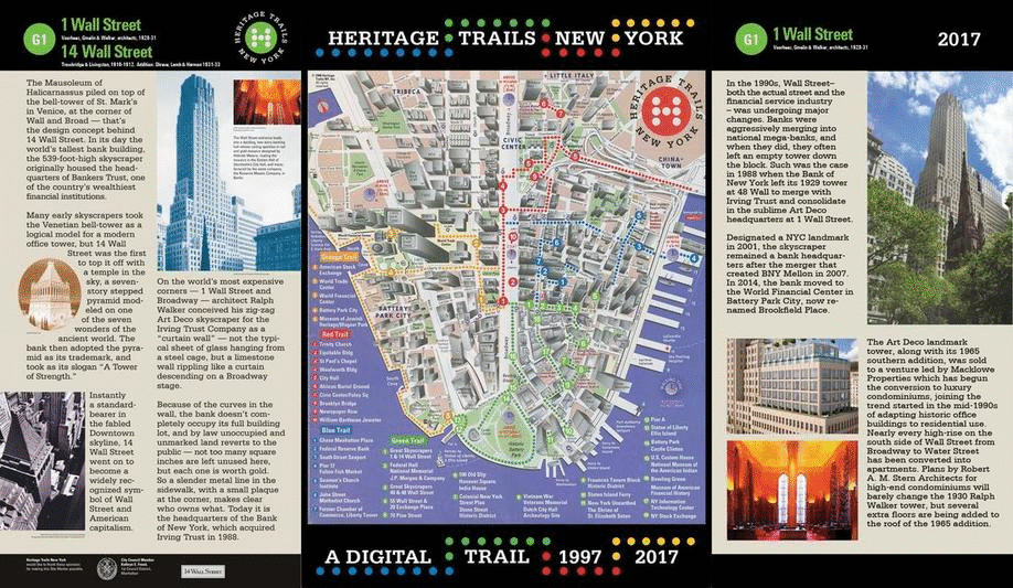 Travel along the historic trails of Lower Manhattan with this interactive map