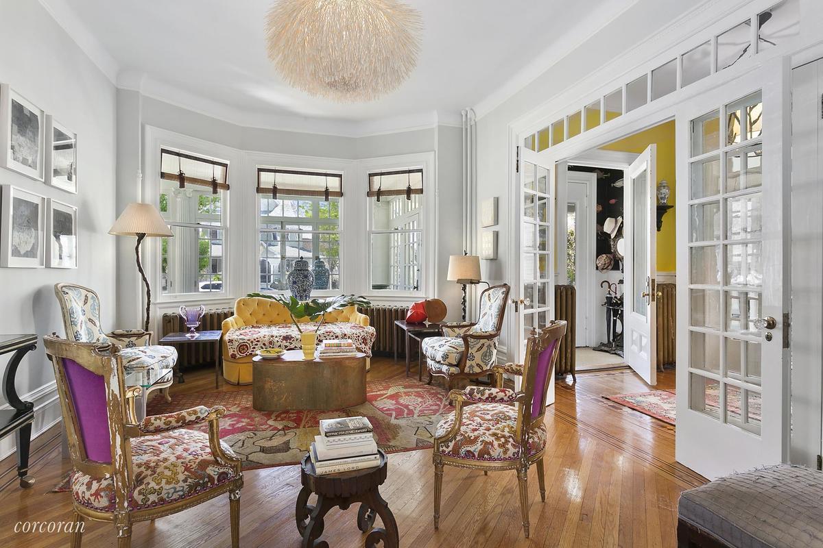 15-room Ditmas Park Victorian with a sun porch and Jardin à la Française asks $3M