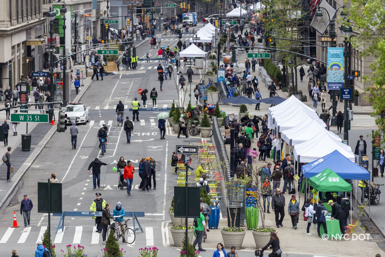 Car Free Day will celebrate Earth Day by closing 30 blocks of Broadway