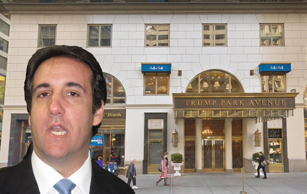 Michael Cohen puts up $9M Trump Park Avenue apartment as collateral against bank debt