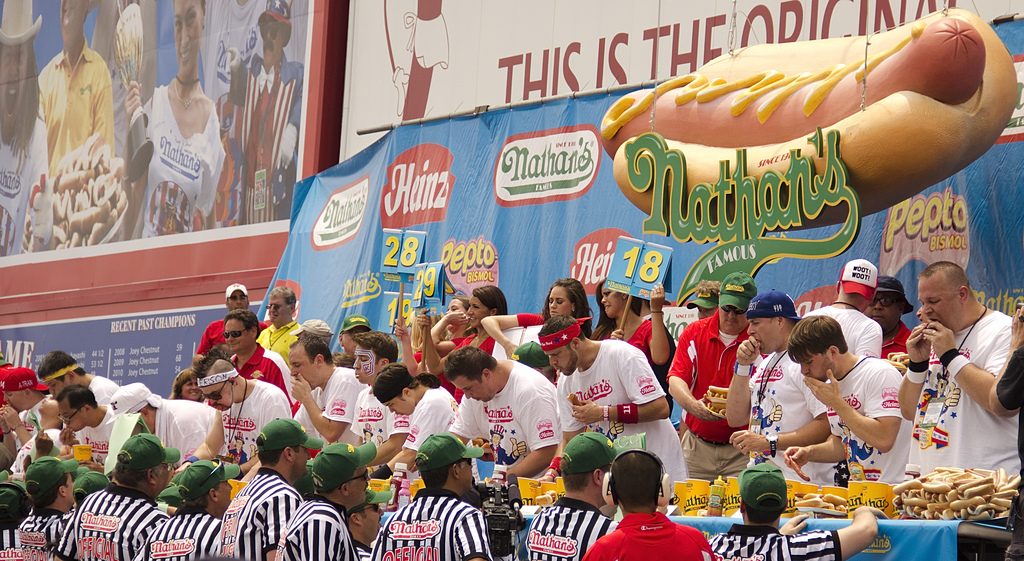 Nathan’s may start weighing hot dogs in its eating contest; 1 in 8 new apartments are in flood zones