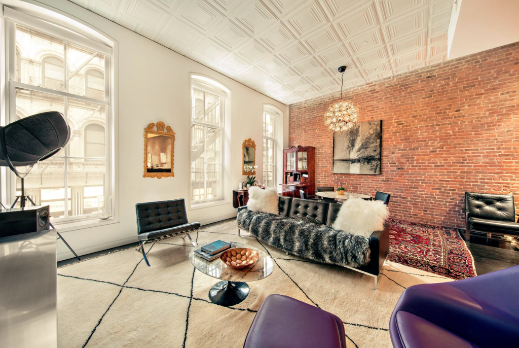 $10K per month rent seems fitting for this photo-ready Tribeca loft