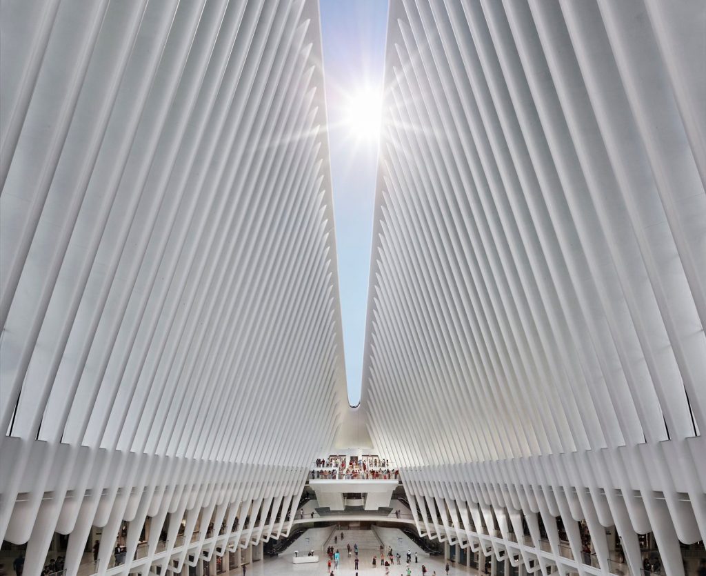 The retractable skylight at the World Trade Center Oculus will reopen on 9/11