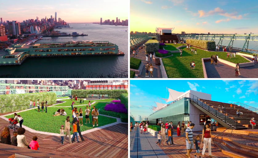 New flyover video of Google’s Pier 57 shows off huge multi-level rooftop park