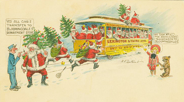 In the 1800s, a group of NYC artists and writers created the modern-day Santa Claus