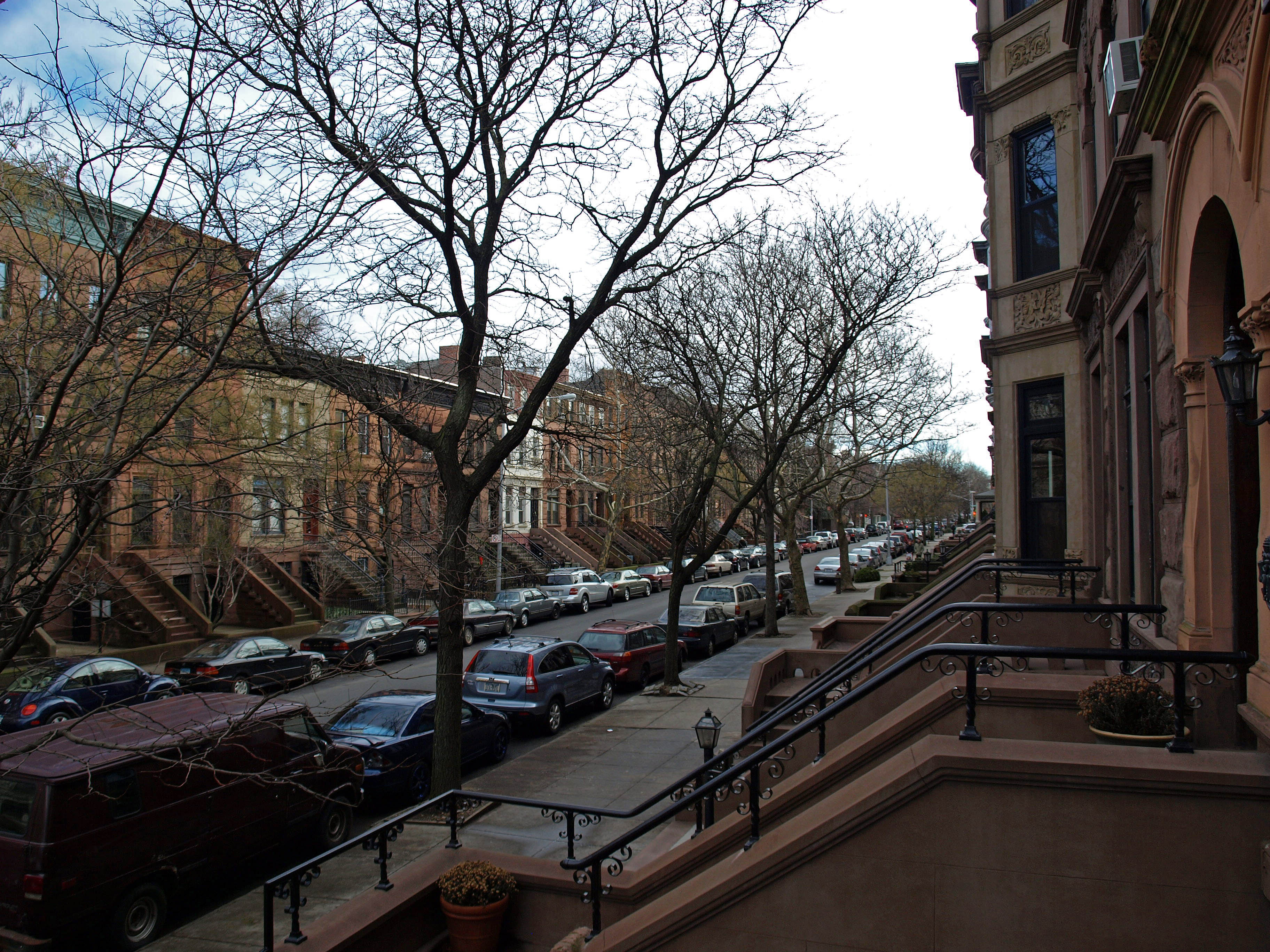 prospect heights, brownstones