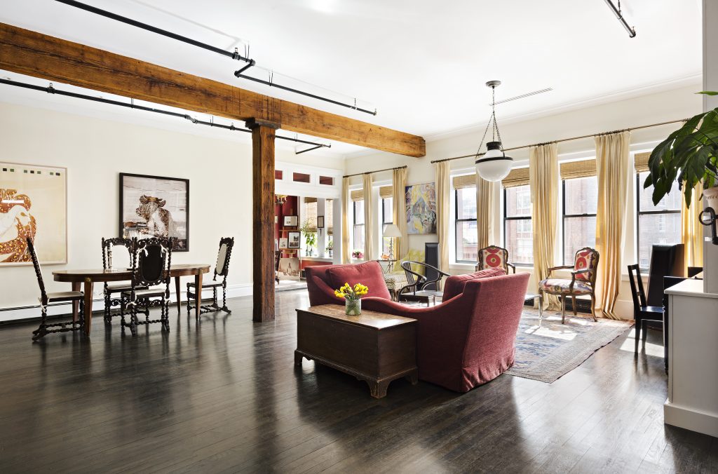 This $3.2M Tribeca loft in a former coconut factory has polish and poise