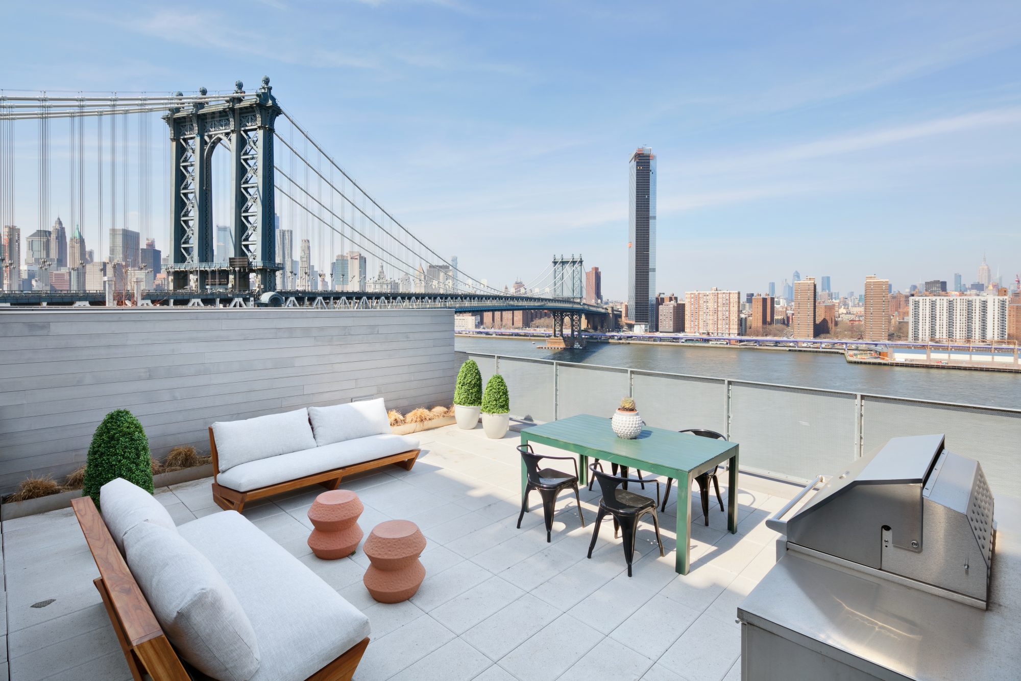 Mr. Chow founder lists Dumbo penthouse with private courtyard and roof terrace for $6.5M