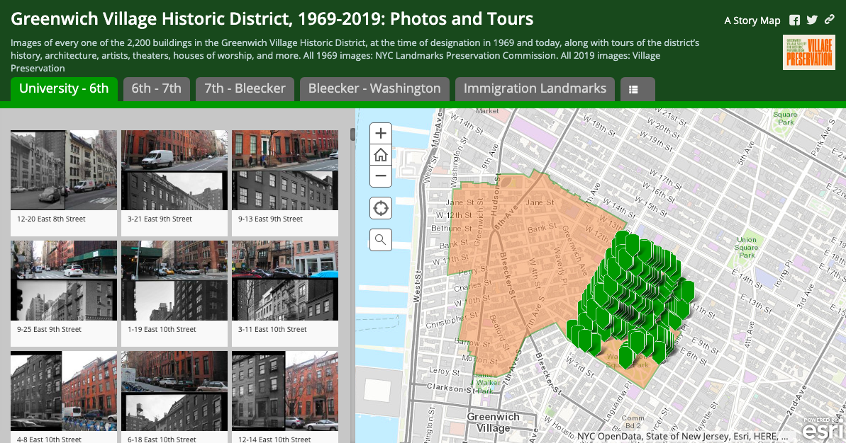 New ‘Then and Now’ map shows over 2,200 historic buildings in Greenwich Village