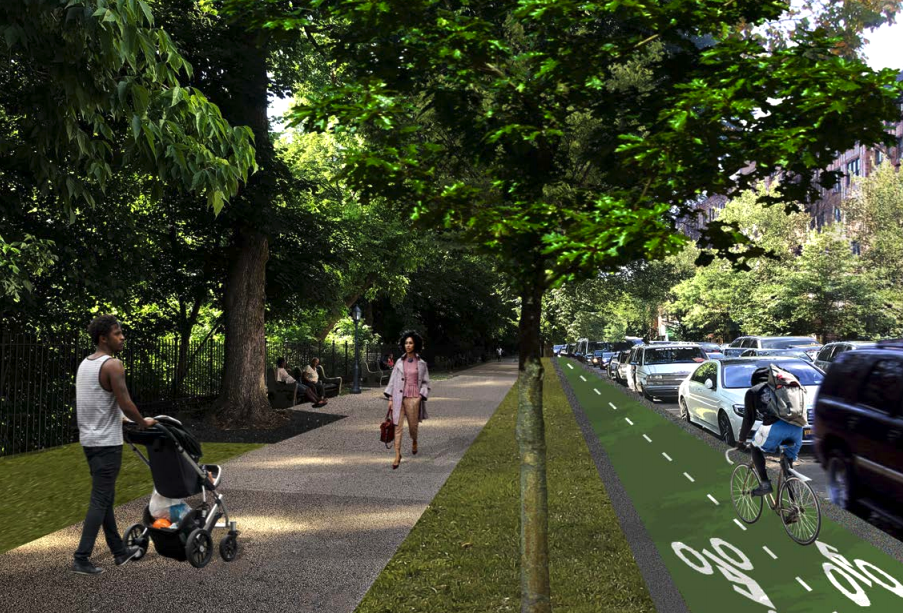 LPC approves new bike lane for Prospect Park’s perimeter