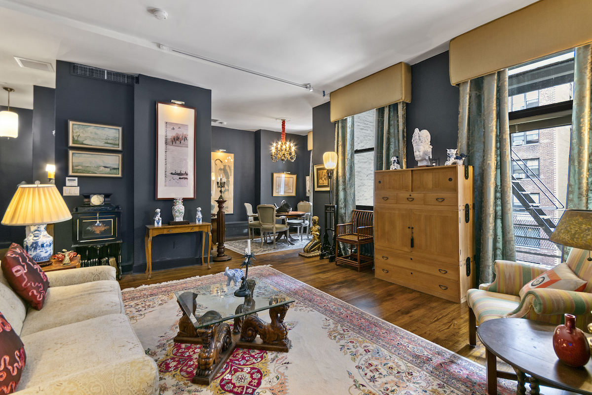 $2.3M Village co-op offers moody, understated glamour and a huge terrace