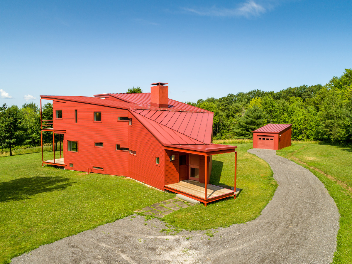 Y House, Steven Holl, upstate, catskills, 434 Lawton Hollow Road, cool listings, modern architecture