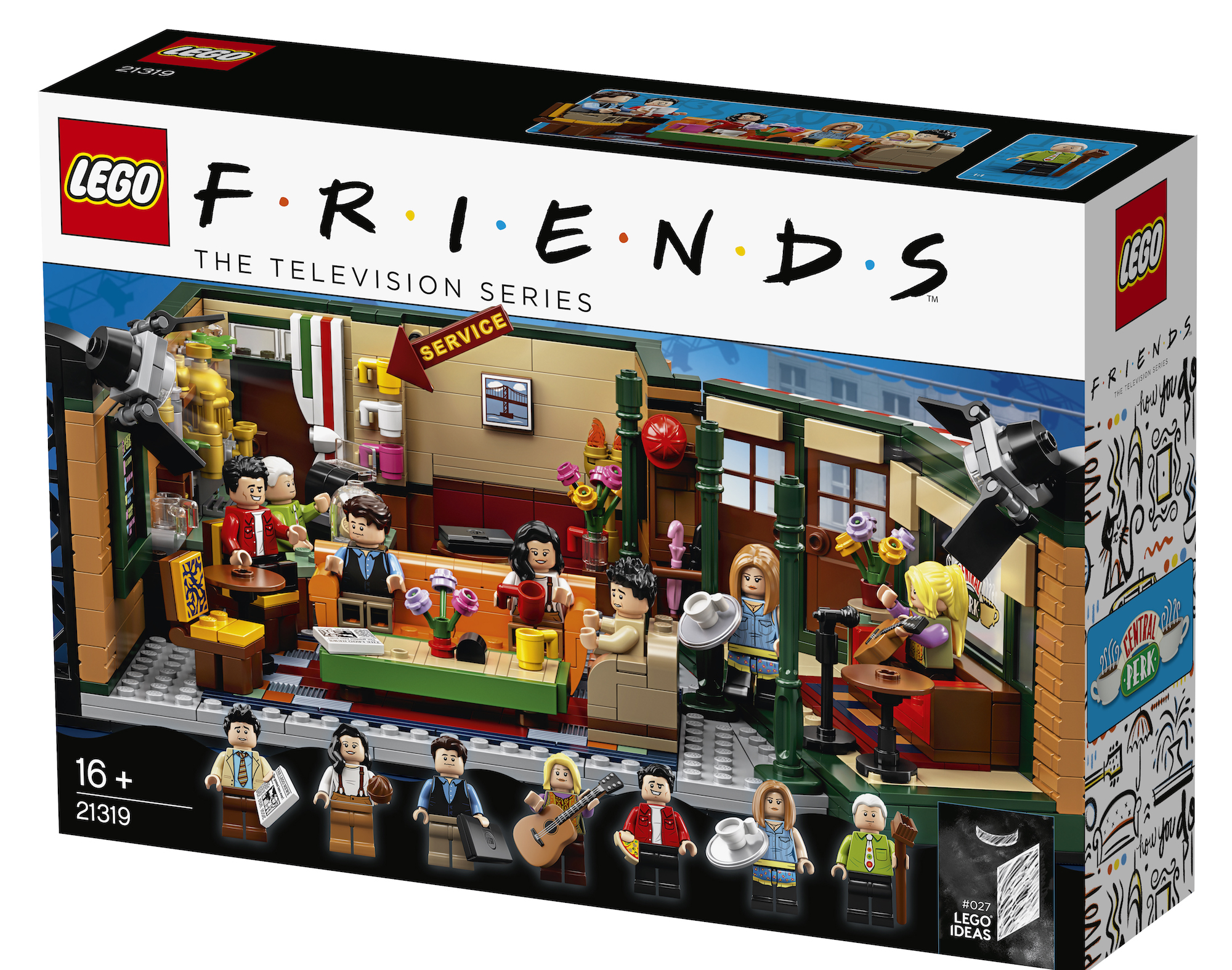 LEGO, friends, central perk