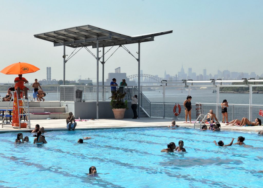 Did you know the country’s only floating pool is in the Bronx?