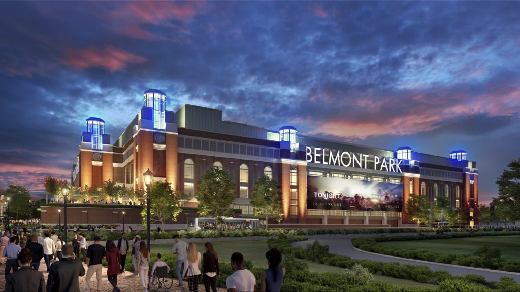 Cuomo breaks ground on Belmont Park arena; see new renderings of Islanders’ future home