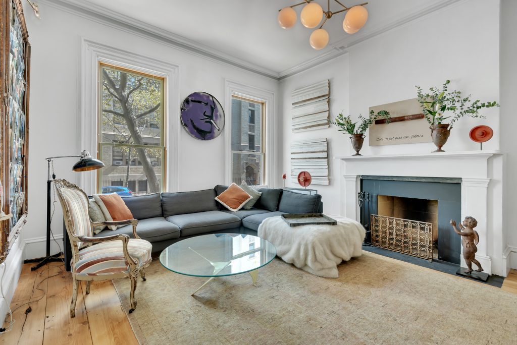 Sophisticated, gut-renovated Fort Greene townhouse with just enough rustic charm asks $4.35M